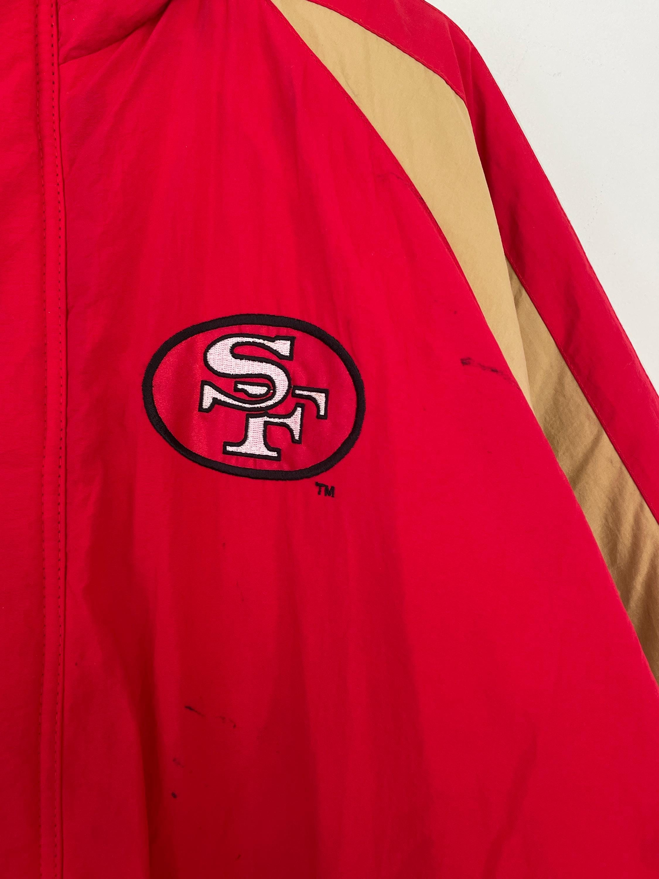 Reebok San Francisco 49ers ジャケット L Vintage NFL ProLine 1996 49ers 50th Anniv Reebok Jacket Medium