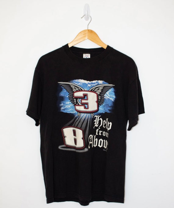 Vintage Dale Earnhardt NASCAR Racing Graphic Tee Shir… - Gem
