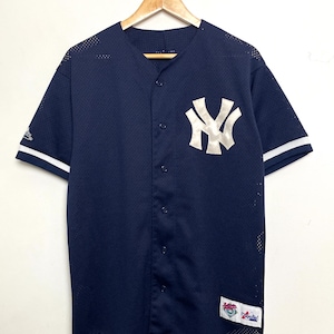 Vintage 1990s New York Yankees MLB Baseball Batting Practice Jersey (size adult Medium)