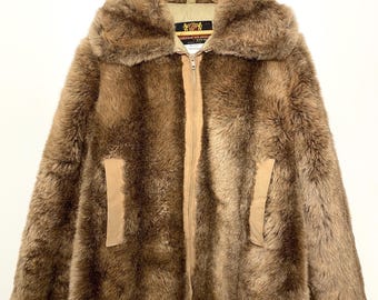 Vintage 1970s Hansa-branta by Stearns Goose Down Sherpa Eskimo 