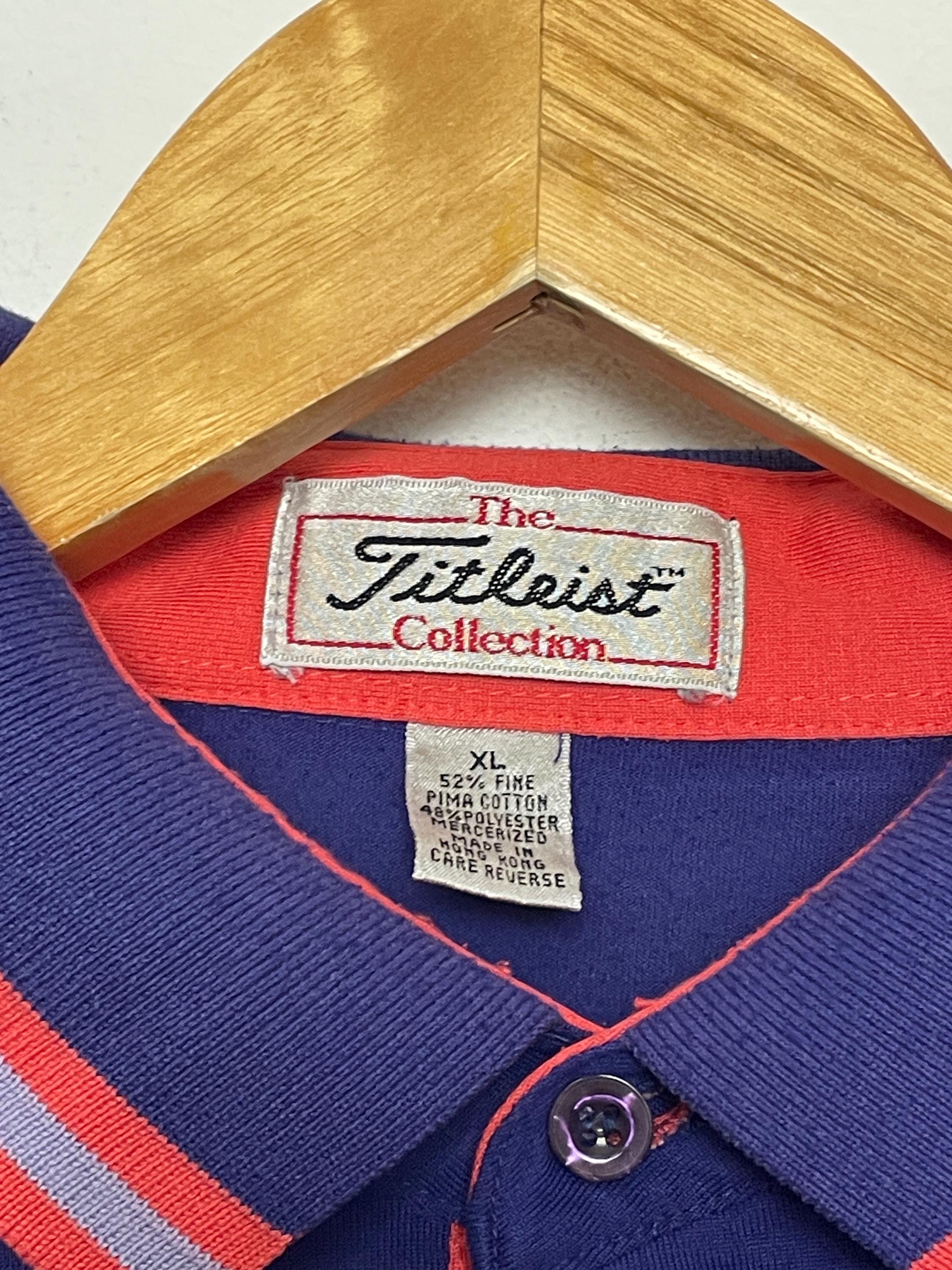 Vintage 1990s the Titleist Collection Multi Color Striped
