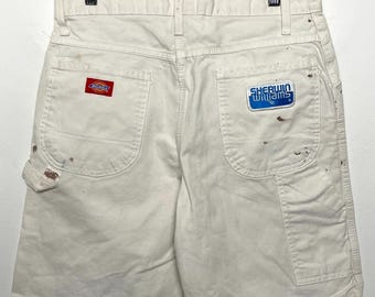 Vintage Dickies Paint Splattered Painters Pants Size 38 - Etsy