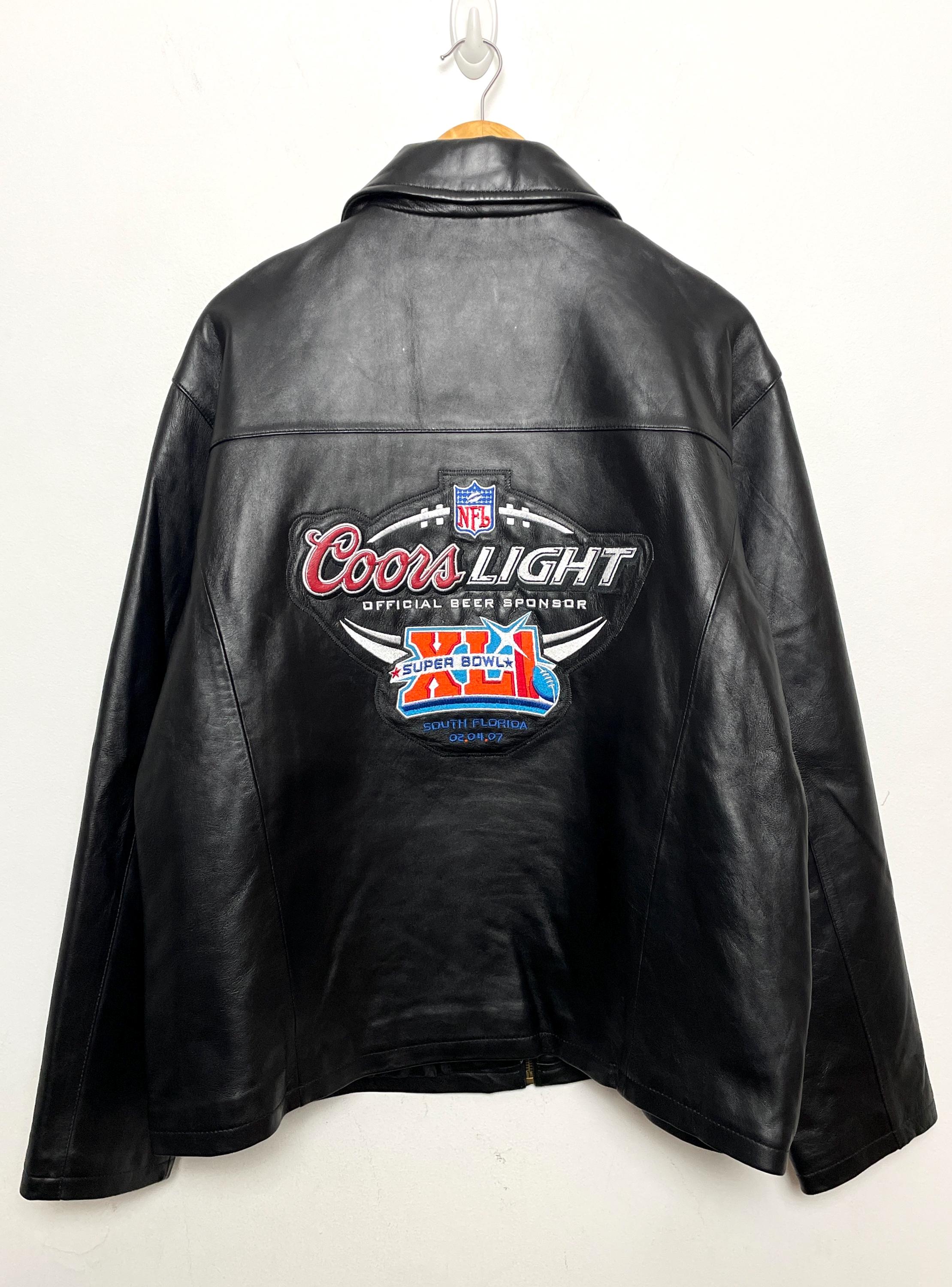 90s Vintage NFL Colts レザージャケット 90s Vintage NFL COLTS レザージャケット