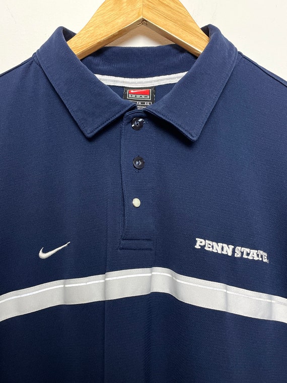 penn state nike dri fit polo