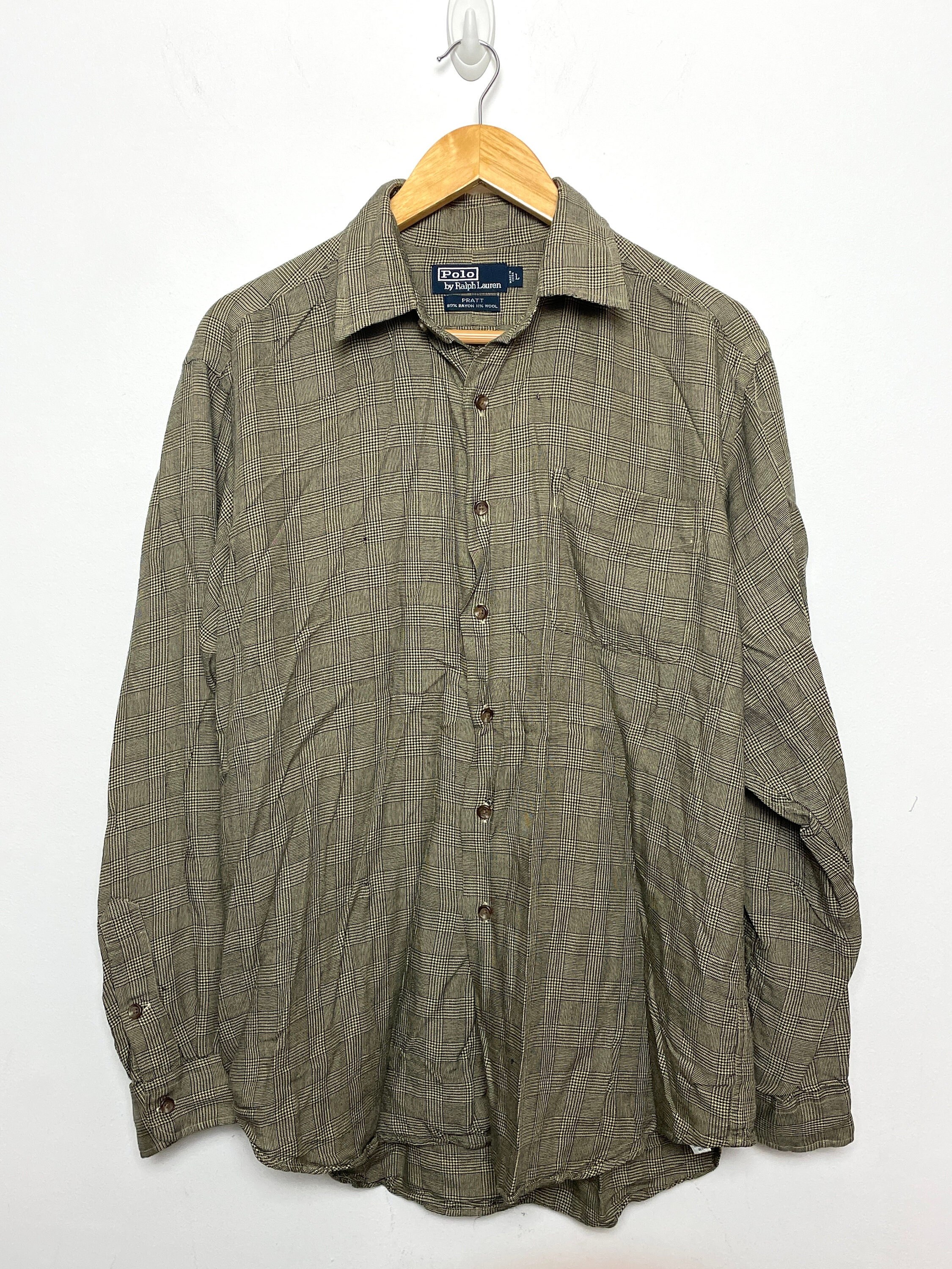 Ralph Lauren Rayon Shirt - Etsy