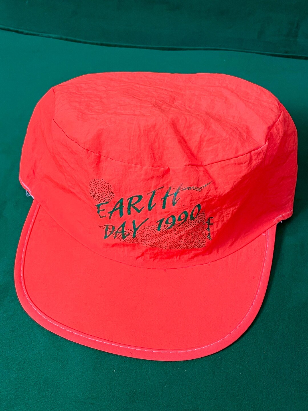 Vintage 1990 Earth Day Celebration Nature Spell Out Orange  display picture 2