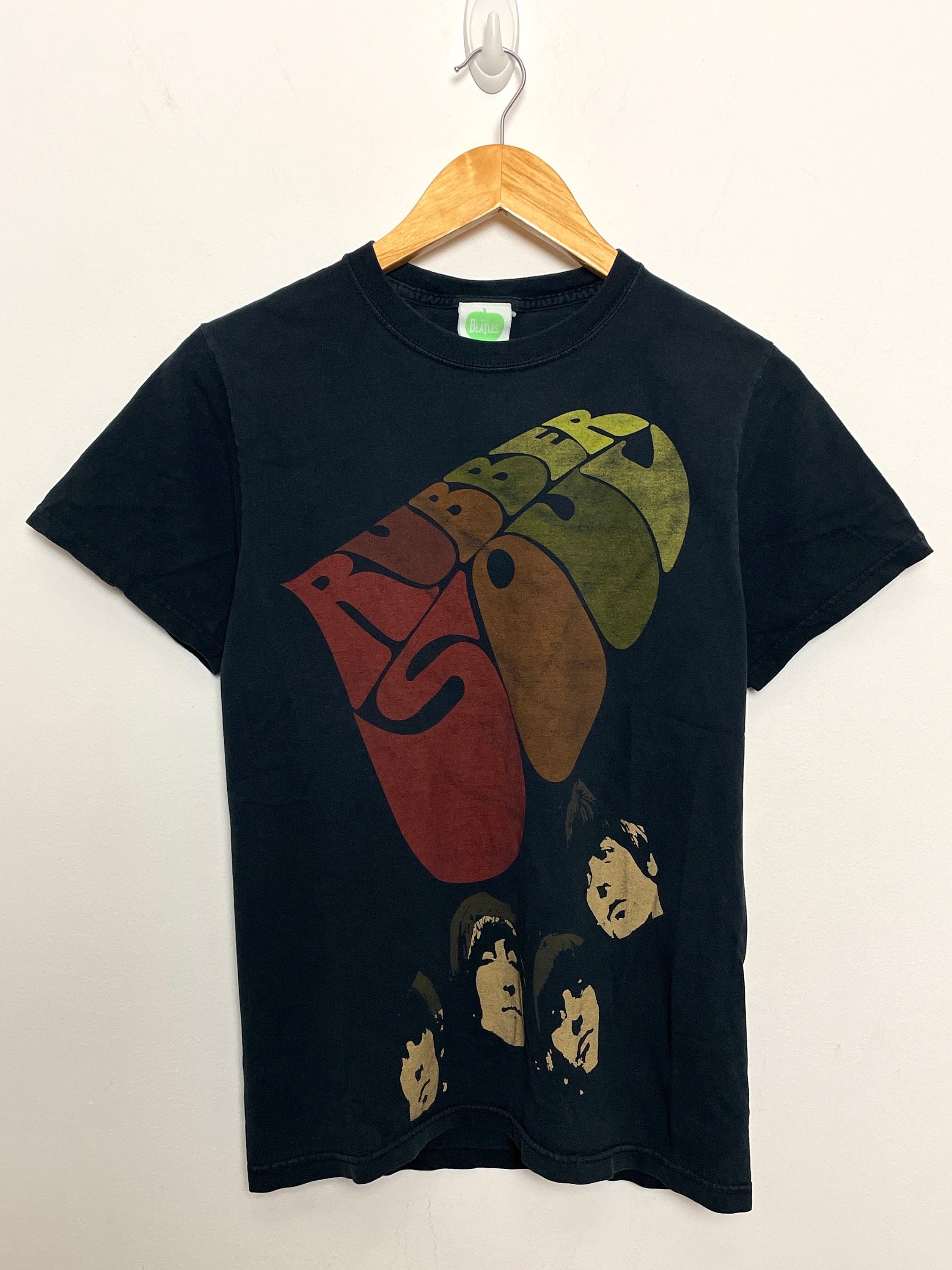 Rubber Soul T Shirt The Beatles 'Rubber Soul Names' (Black) T