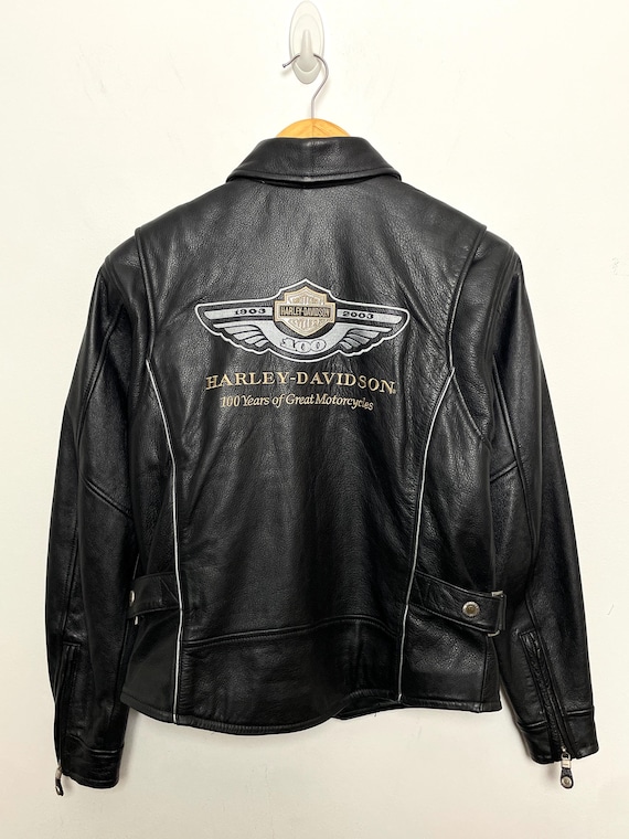 ジャケット・アウター HARLEY DAVIDSON vintage leather jacket Vintage 1960's Harley Davidson Leather Jacket Cycle Champ - Etsy