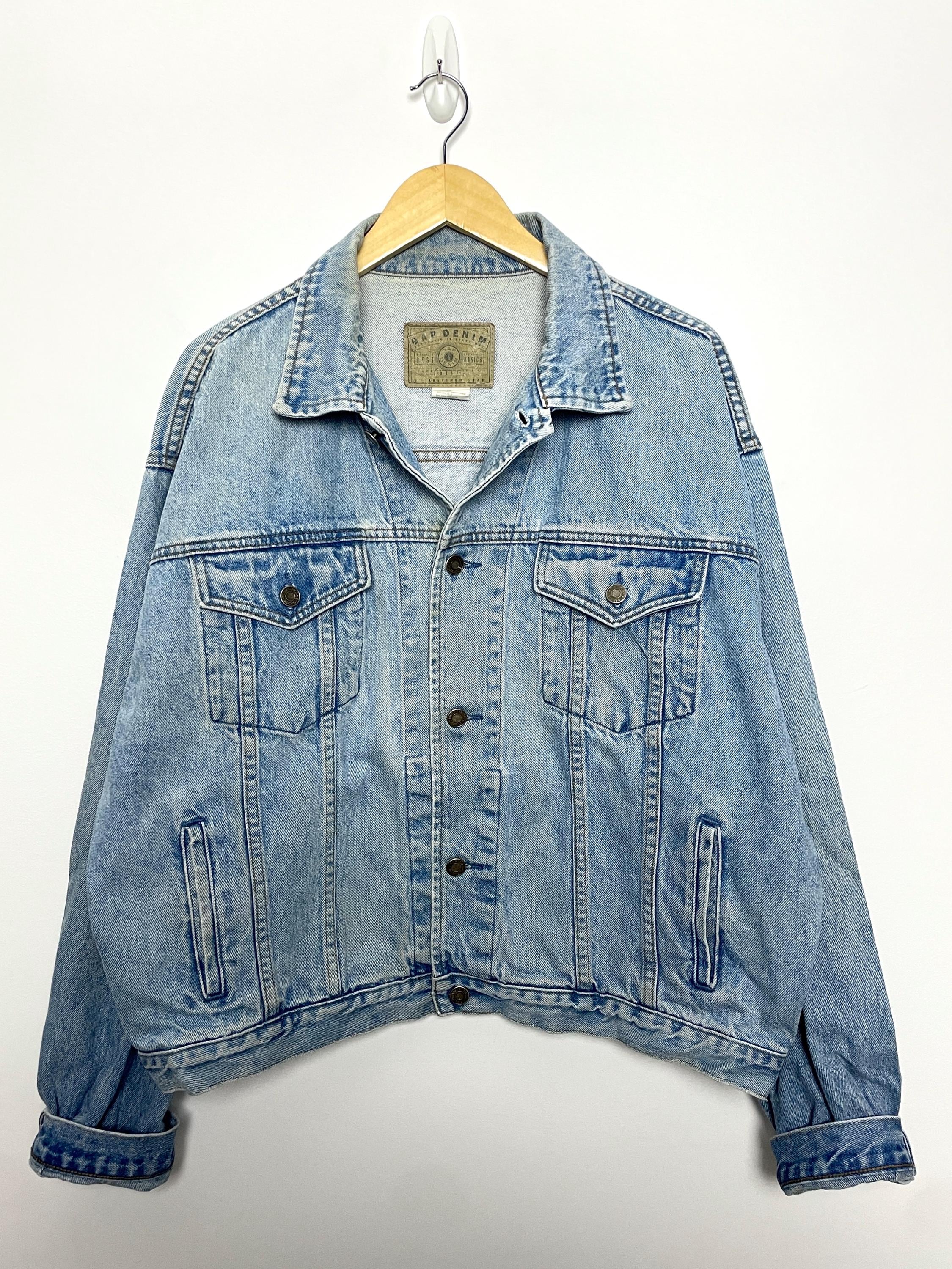 90s Old GAP denimjacket men’s XL 90'S GAP DENIM Old GAP denim jacket G-jacket Men's XL