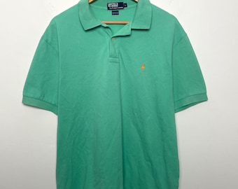 トップス 1990's Polo by Ralph Lauren polo shirt Vintage 1990s Polo Sport by Ralph Lauren Spell Out Flag Logo