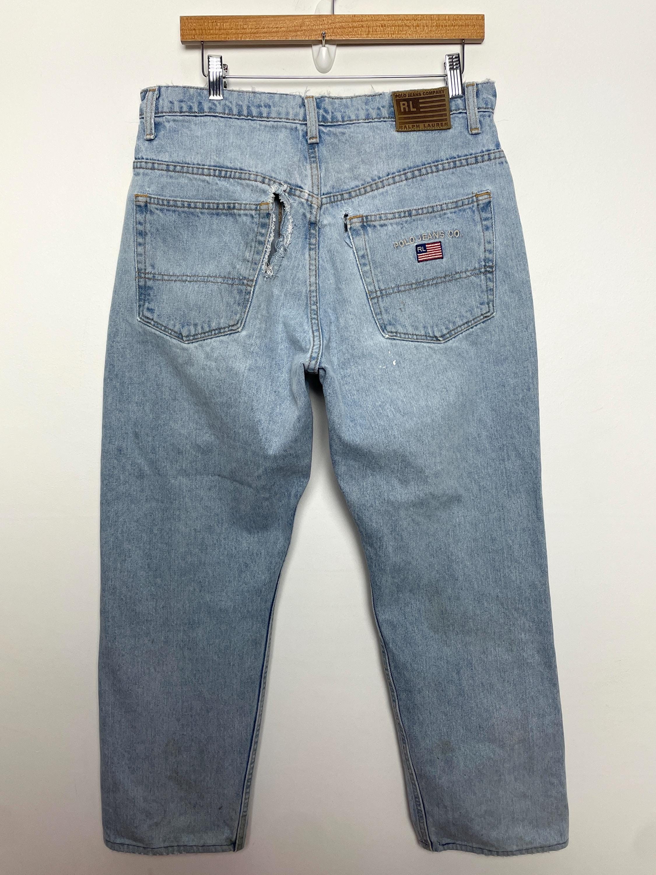 90s Ralph Lauren Denim Jeans - Etsy