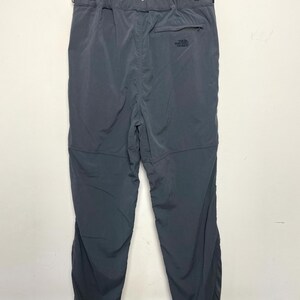 Vintage 1990s The North Face Slate Gray Cargo Style Hiking Pants (size adult Large)