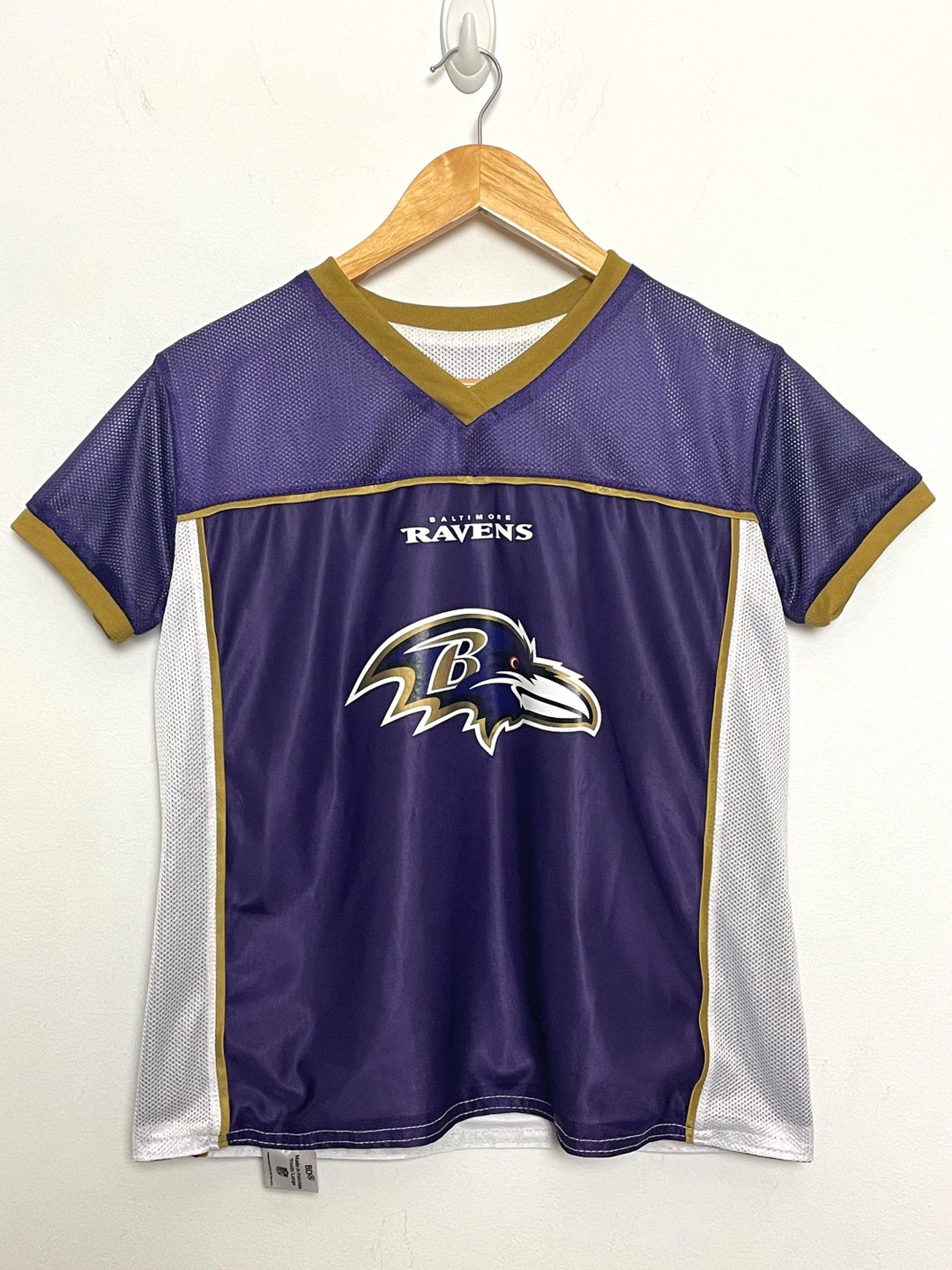 Vintage Baltimore Ravens NFL Flag Football Reversible AFC Jersey