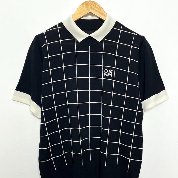 Checkered Polo Shirt - Etsy