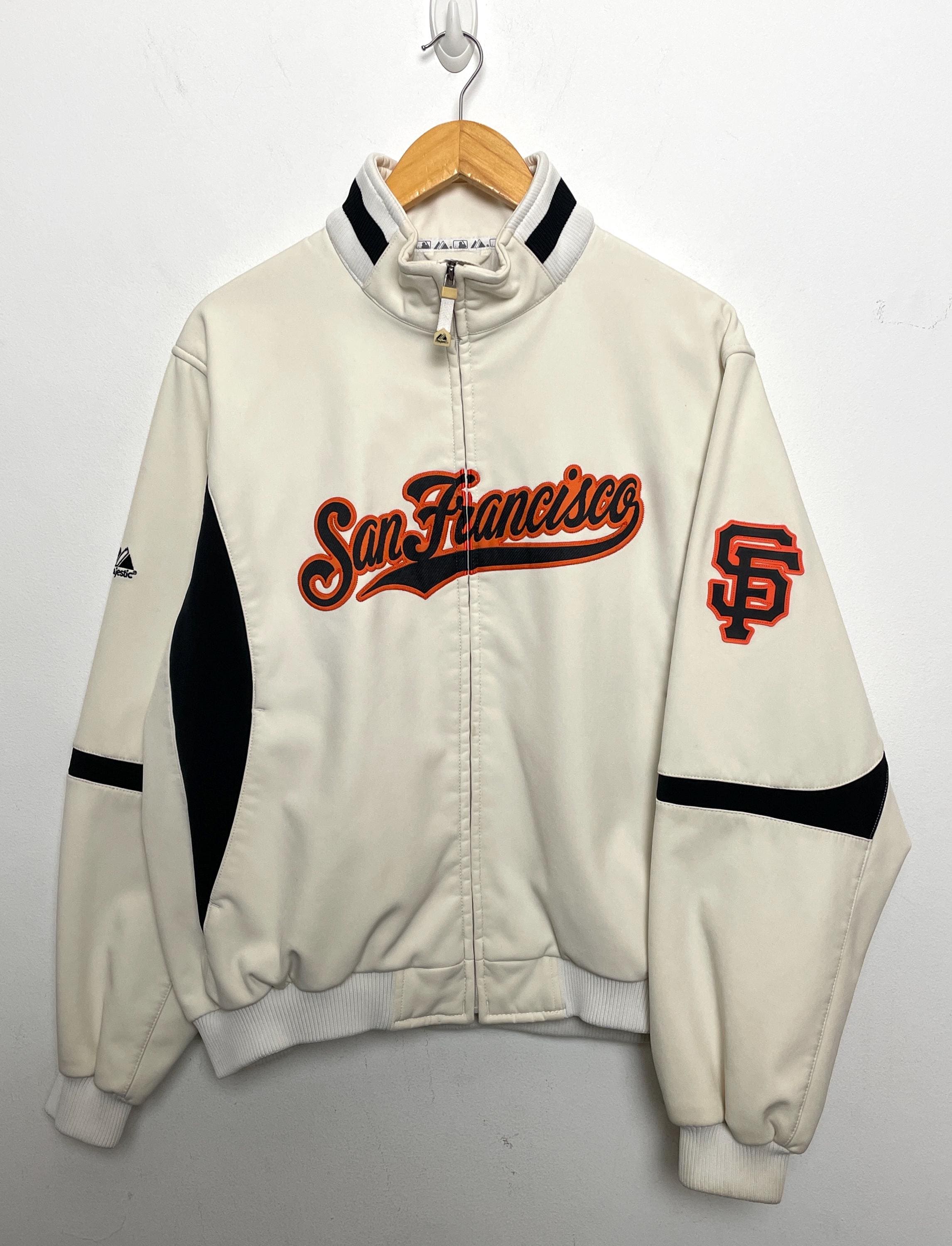 Majestic San Francisco ジャケット M San Francisco Giants Majestic Jacket Mens Size Large Gray