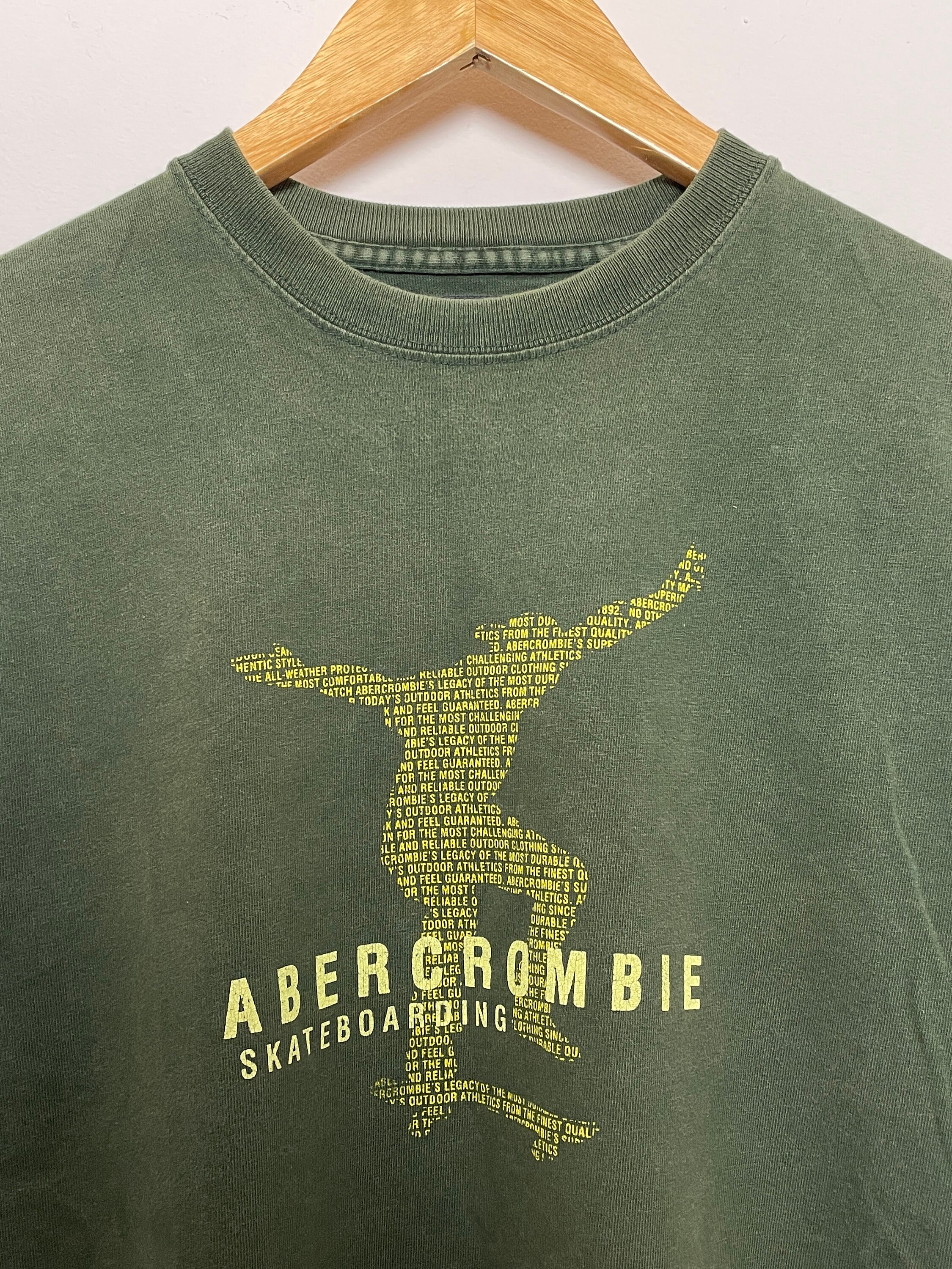 VINTAGE Abercrombie & Fitch Polo Shirt Mens Large
