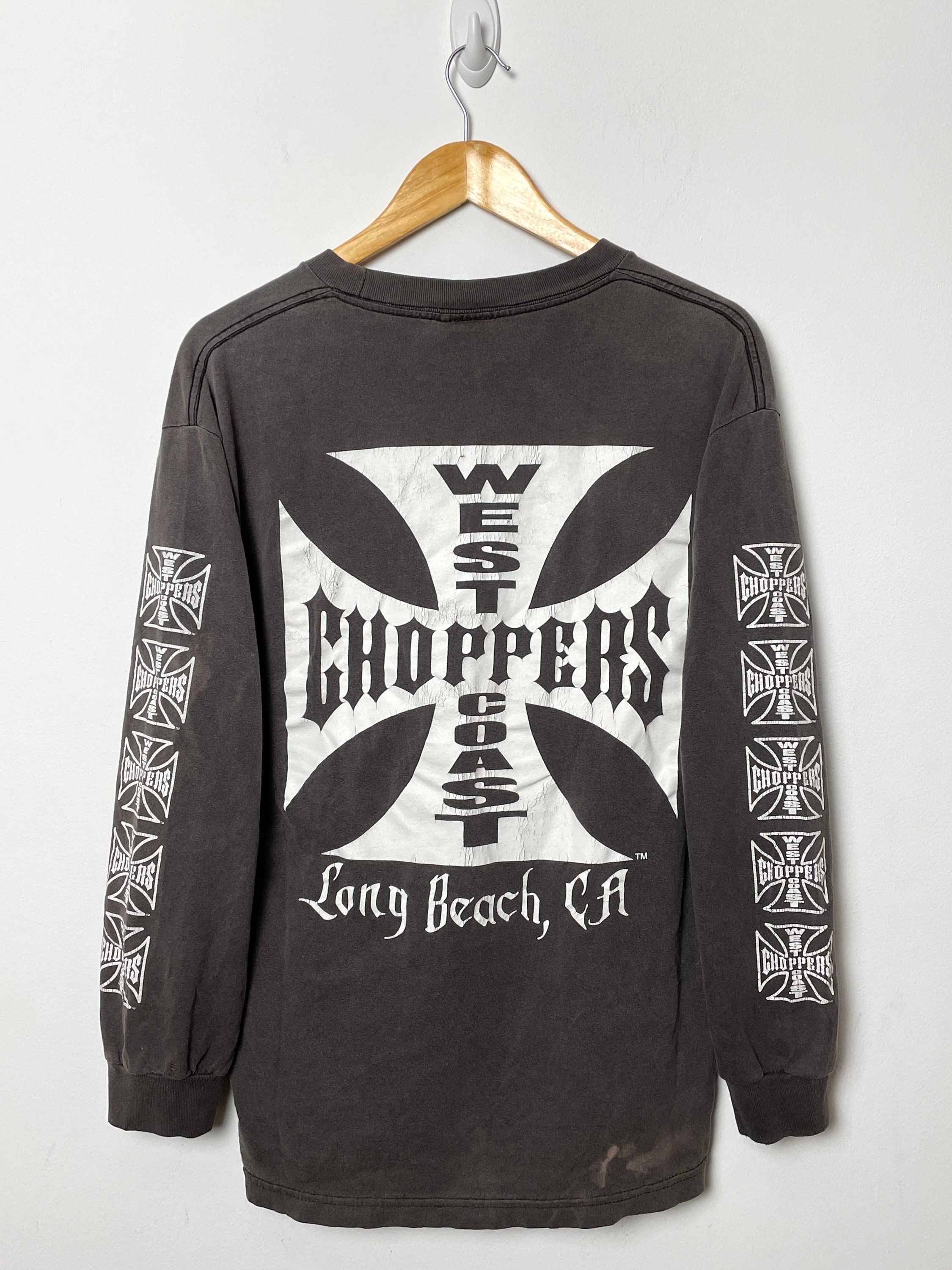  West Coast Chopper Motorcycle Garage Long Sleeve T-Shirt :  Clothing, Shoes & Jewelry