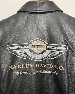 Vintage 2003 Harley Davidson Motorcycles 100 Year Anniversary Zip