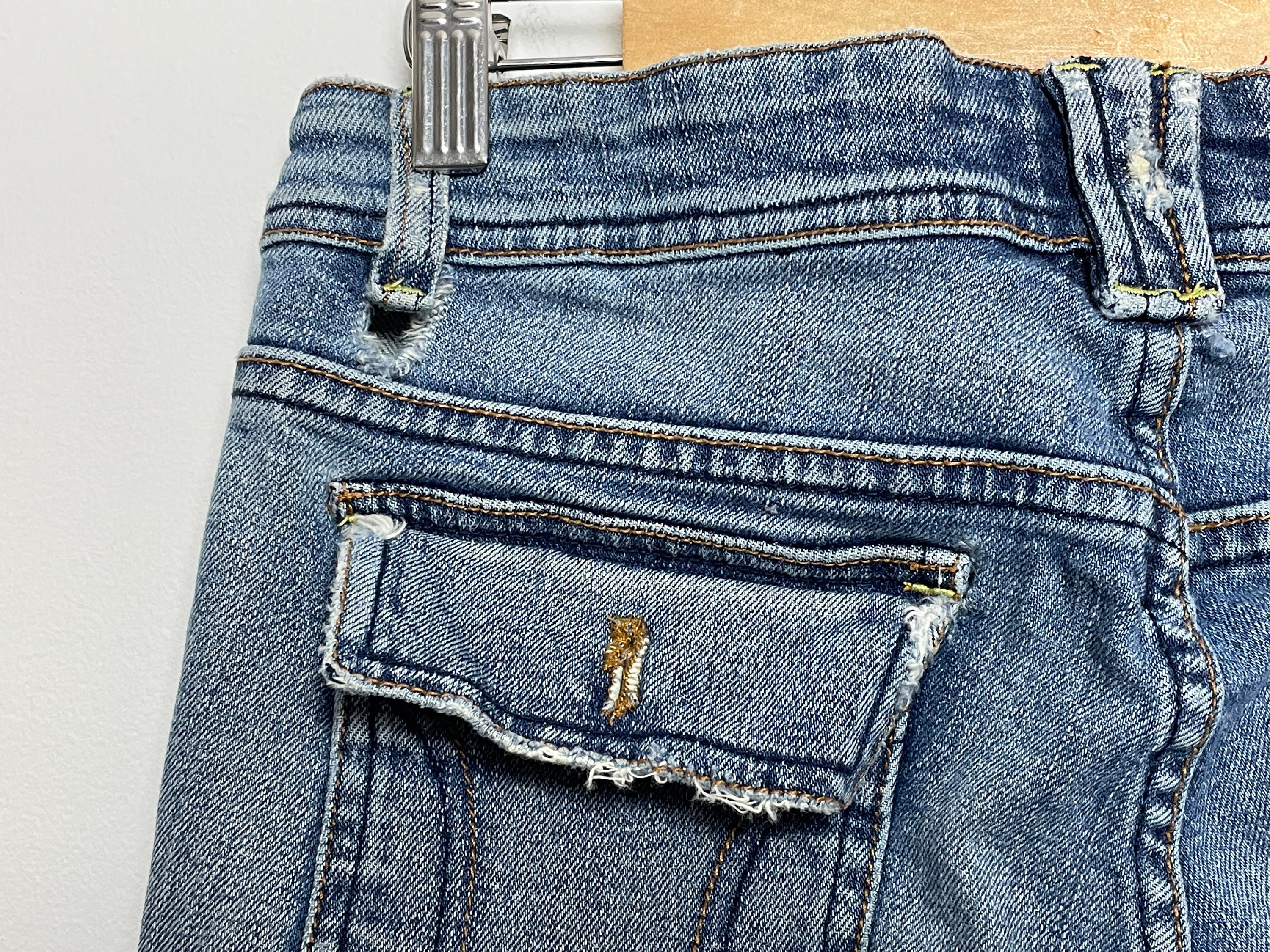 Vintage Y2K Early 2000s Hot Kiss Womens Boot Cut Zipper Fly
