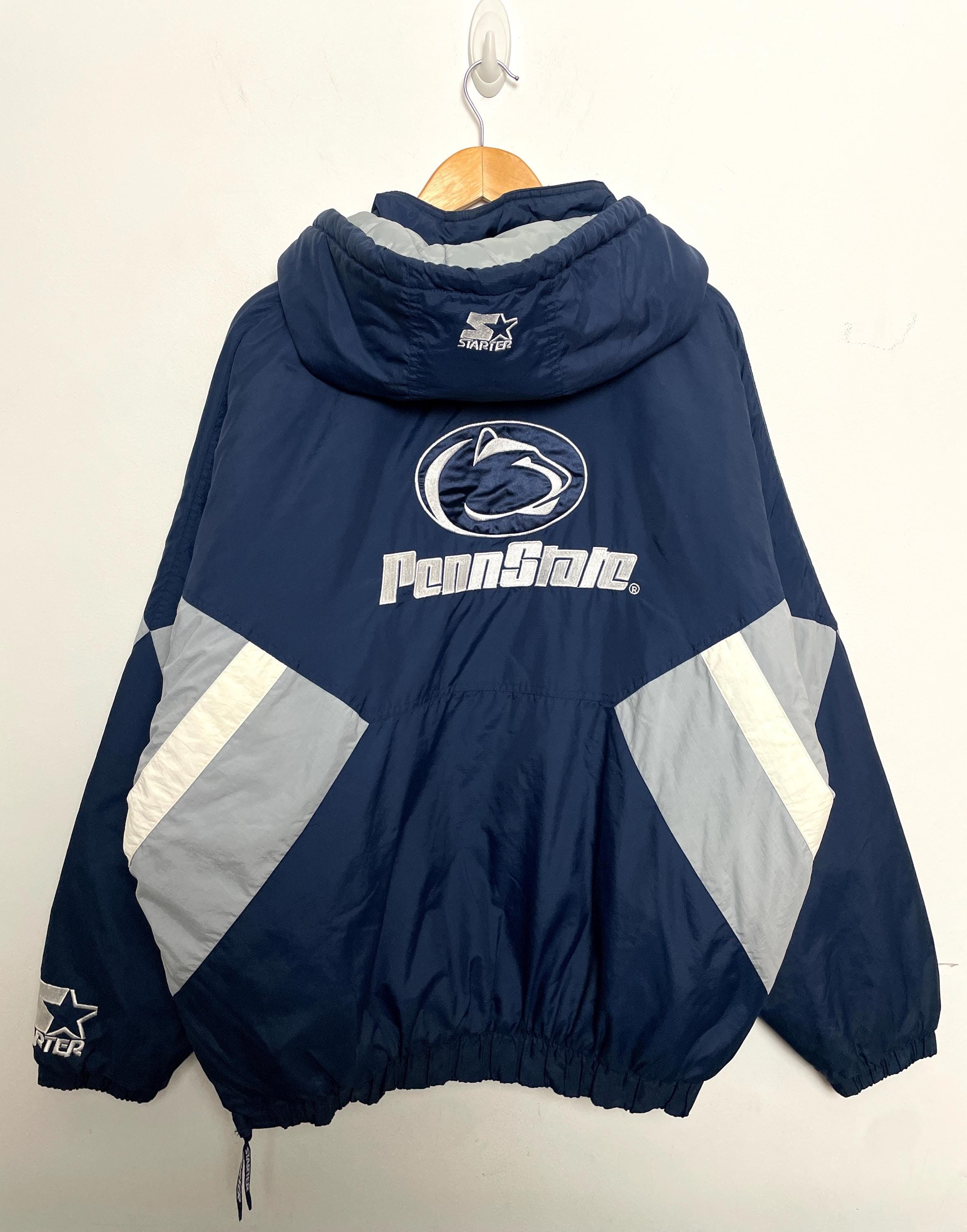 Vintage 1990s Starter Penn State Nittany Lions Half Zip Pullover