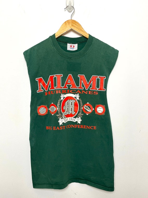1980s Miami Hurricanes Tank Top - Front and Back – Red Vintage Co