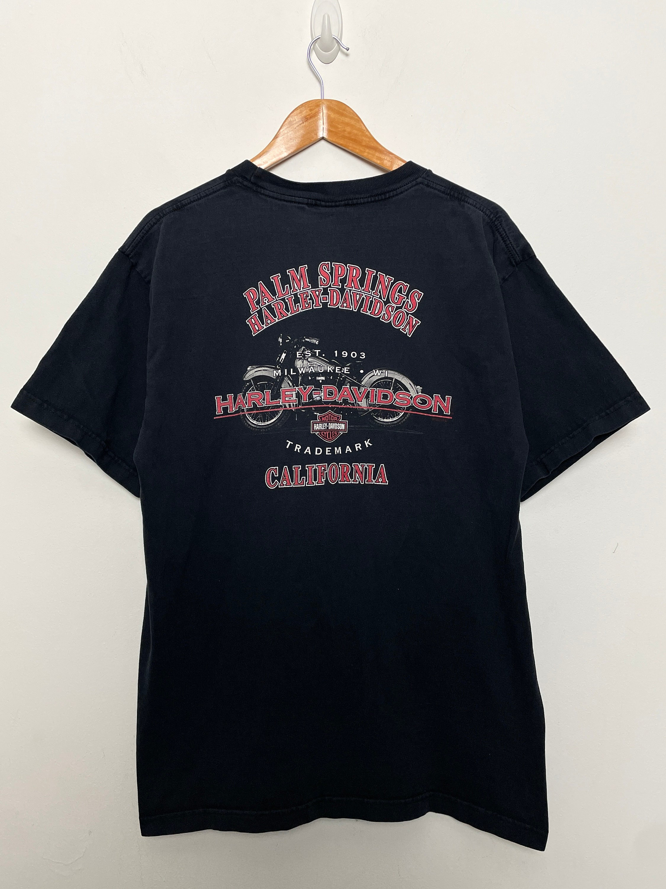 Vintage Harley Davidson Motorcycles Palm Springs California Spell 