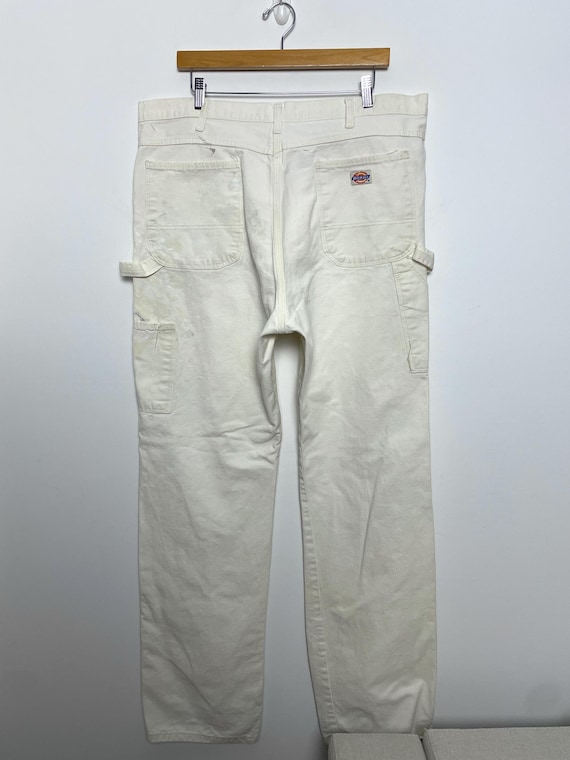 Vintage 1980s Dickies Talon Zipper Workwear Carpenter Painter