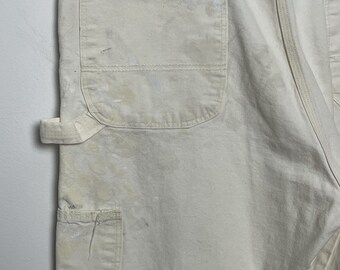 Vintage 1980s Dickies Talon Zipper Workwear Carpenter Painter
