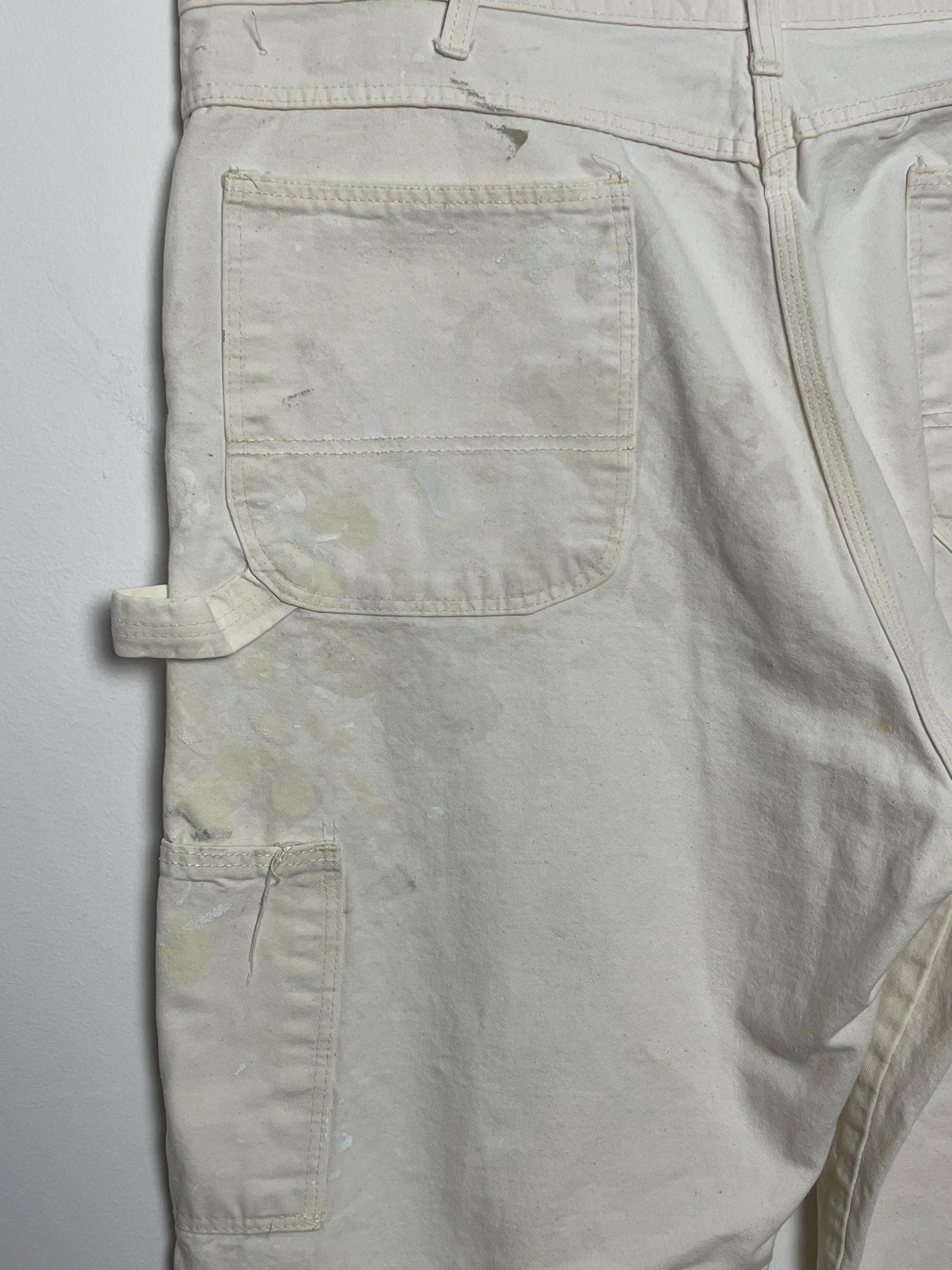 Vintage 1980s Dickies Talon Zipper Workwear Carpenter Painter