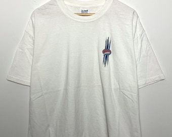 Vintage 1990s Coors Light Colorado Beer Graphic Tee Shirt (size adult XL)