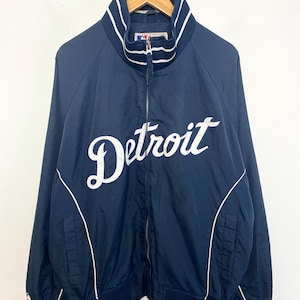 Detroit Tigers Jacket Majestic - Etsy