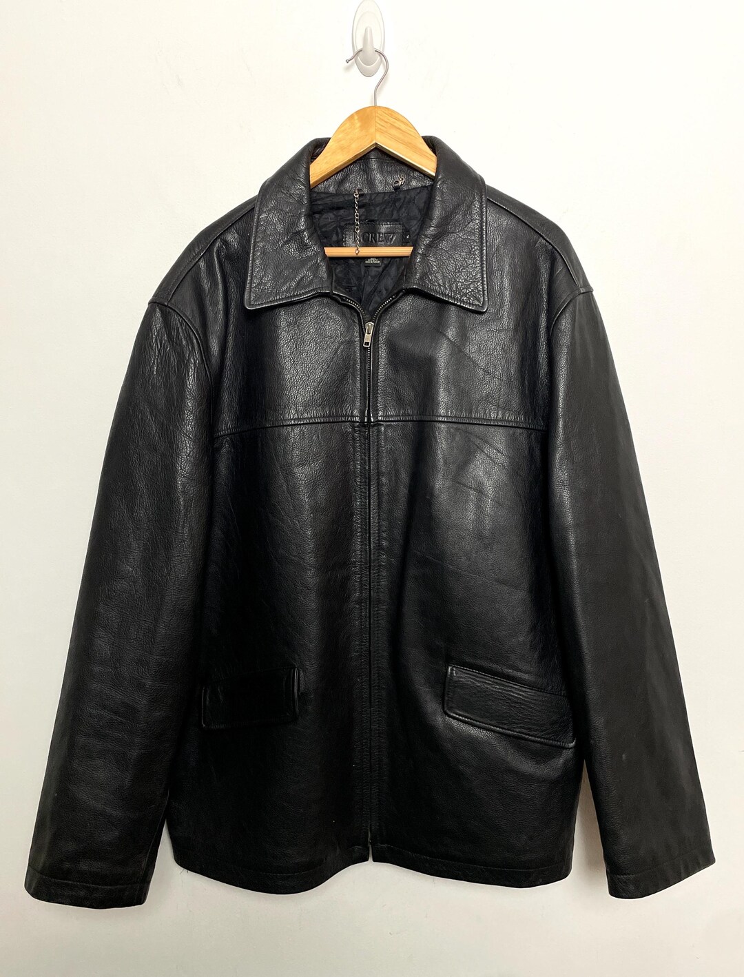 s*o様 90s j.crew real leather car coat s*o様 90s j.crew real leather car coat s*o様 90s