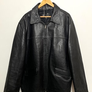 J.crew Leather Jacket - Etsy J.crew Leather Jacket - Etsy