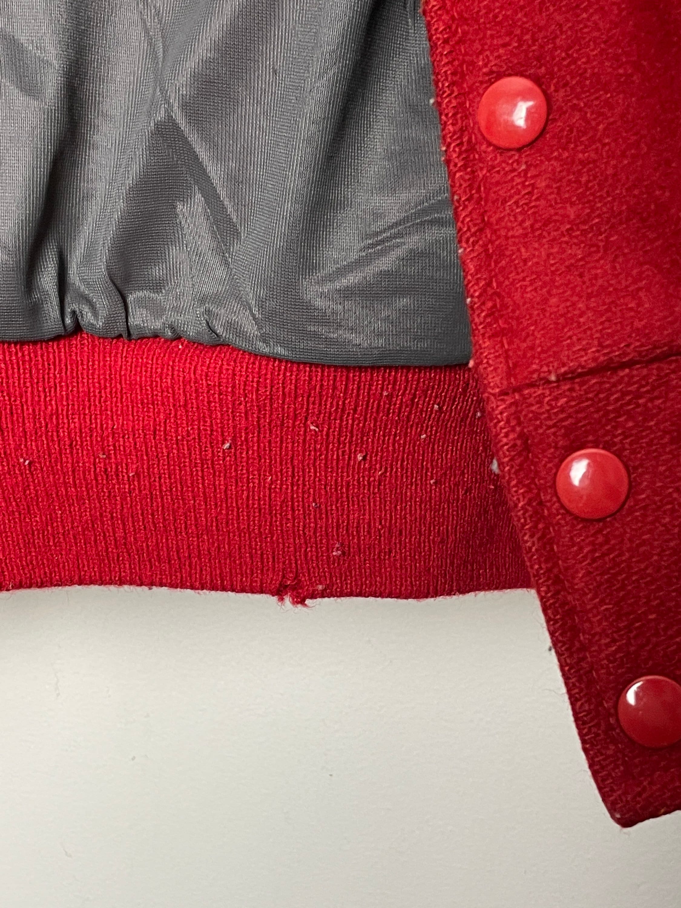 60’s P.A.C.I. Redmen Varsity Jacket. 60's P.A.C.I. Redmen Varsity Jacket.