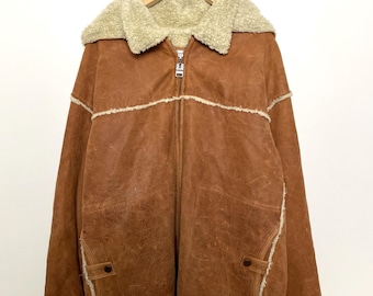 【m118】くまさん⭐️プロフ確認お願いします。　90s WILSONS Vintage Wilsons Leather Jacket M 90s M.julian Lined Brown - Etsy
