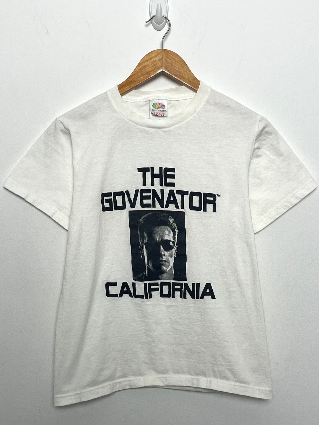 未使用 ヴィンテージ ターミネーター THE GOVENATOR シャツ XL Arnold Schwarzenegger The Govenator Tシャツ TERMINATOR ARNOLD