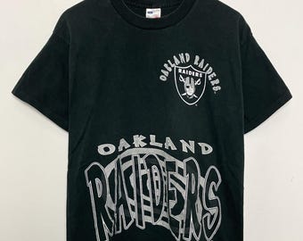 Starter Raiders Vintage 1993 Logo T Shirt Fade Men's Size Xl Gray