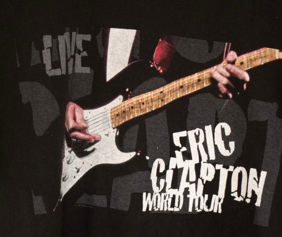 Vintage 1998 Eric Clapton Live World Tour Band Co… - image 1