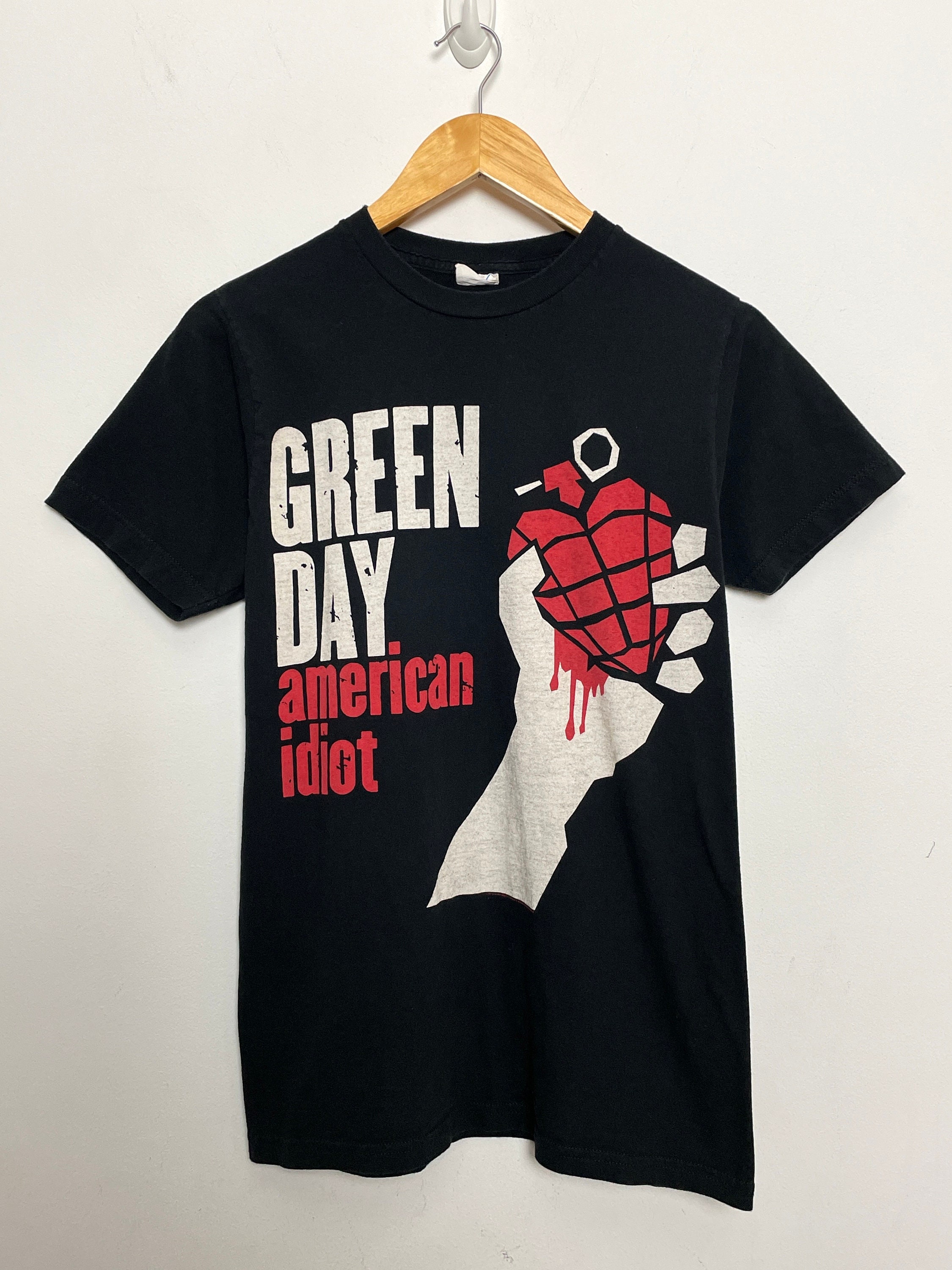 GREEN DAY バンドTシャツ　2004年『American Idiot』 ♾️00's GREEN DAY♾️ 2005 american idiot tour tee ©︎2004