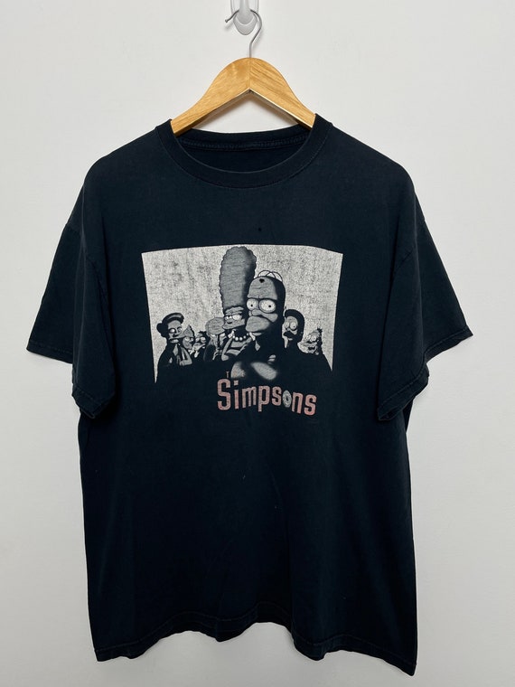 Vintage The Simpson x The Sopranos Graphic TV Show Te… - Gem