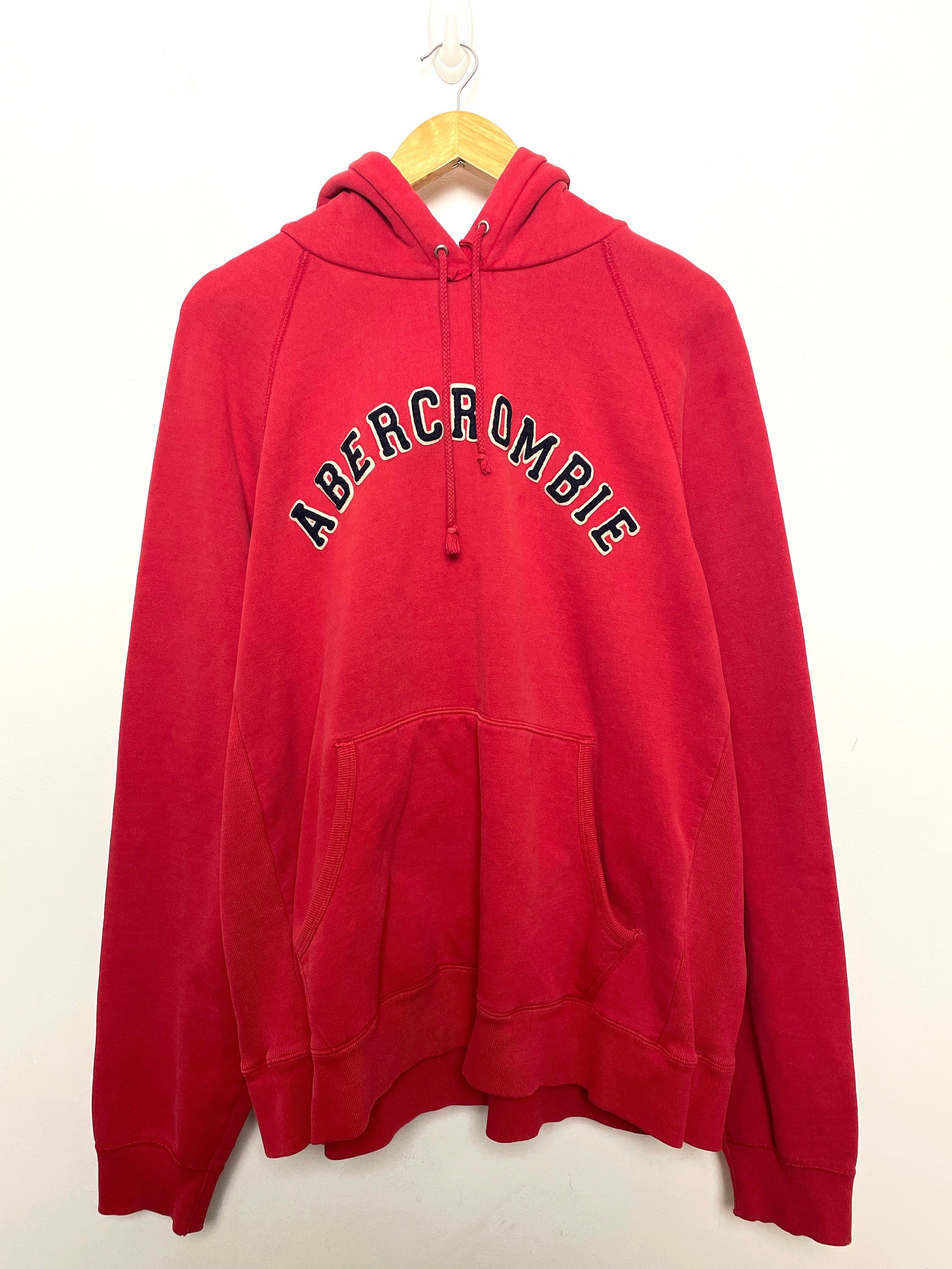 Abercrombie store red hoodie
