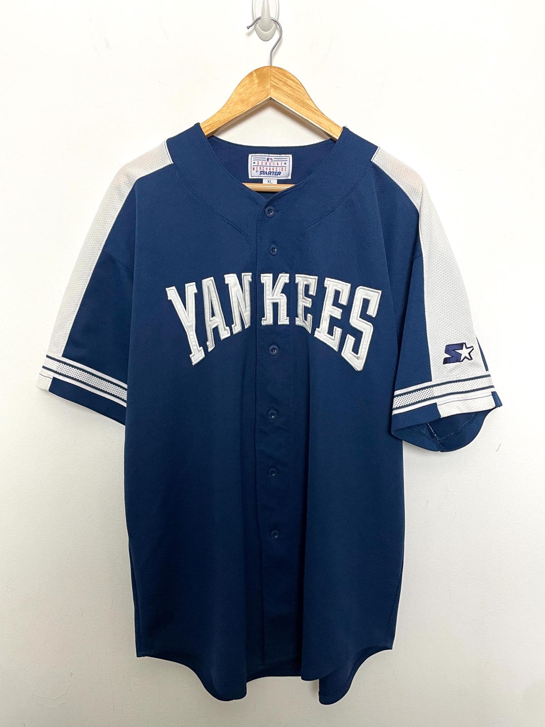 Vintage 1990s Starter New York Yankees Spell Out MLB Baseball