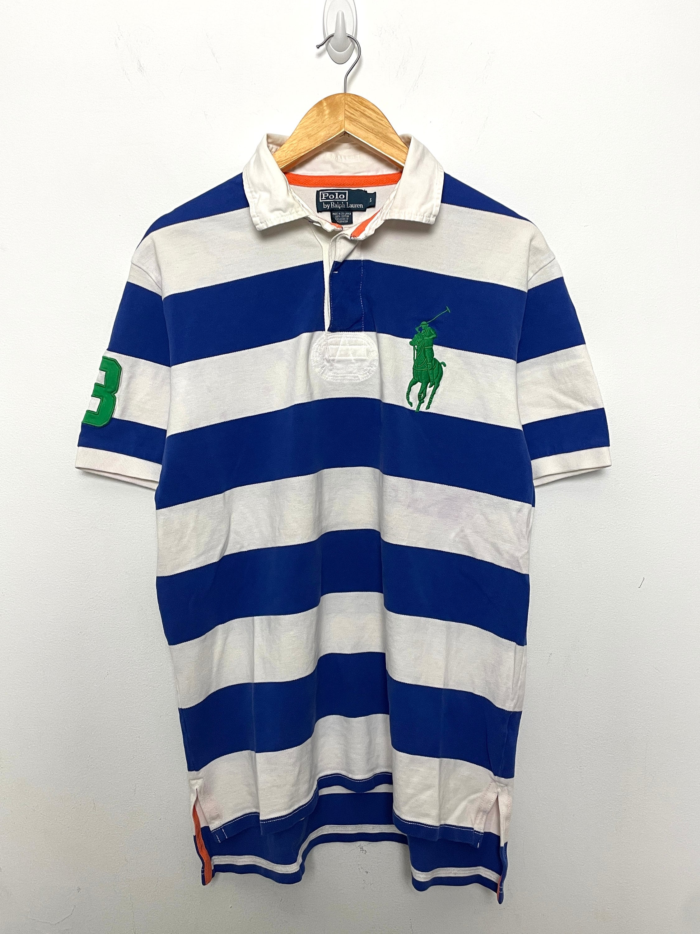 【90s】Polo by Ralph Lauren big polo shirt 90s Ralph Lauren Big Pony Polo Shirt | ThriftTale