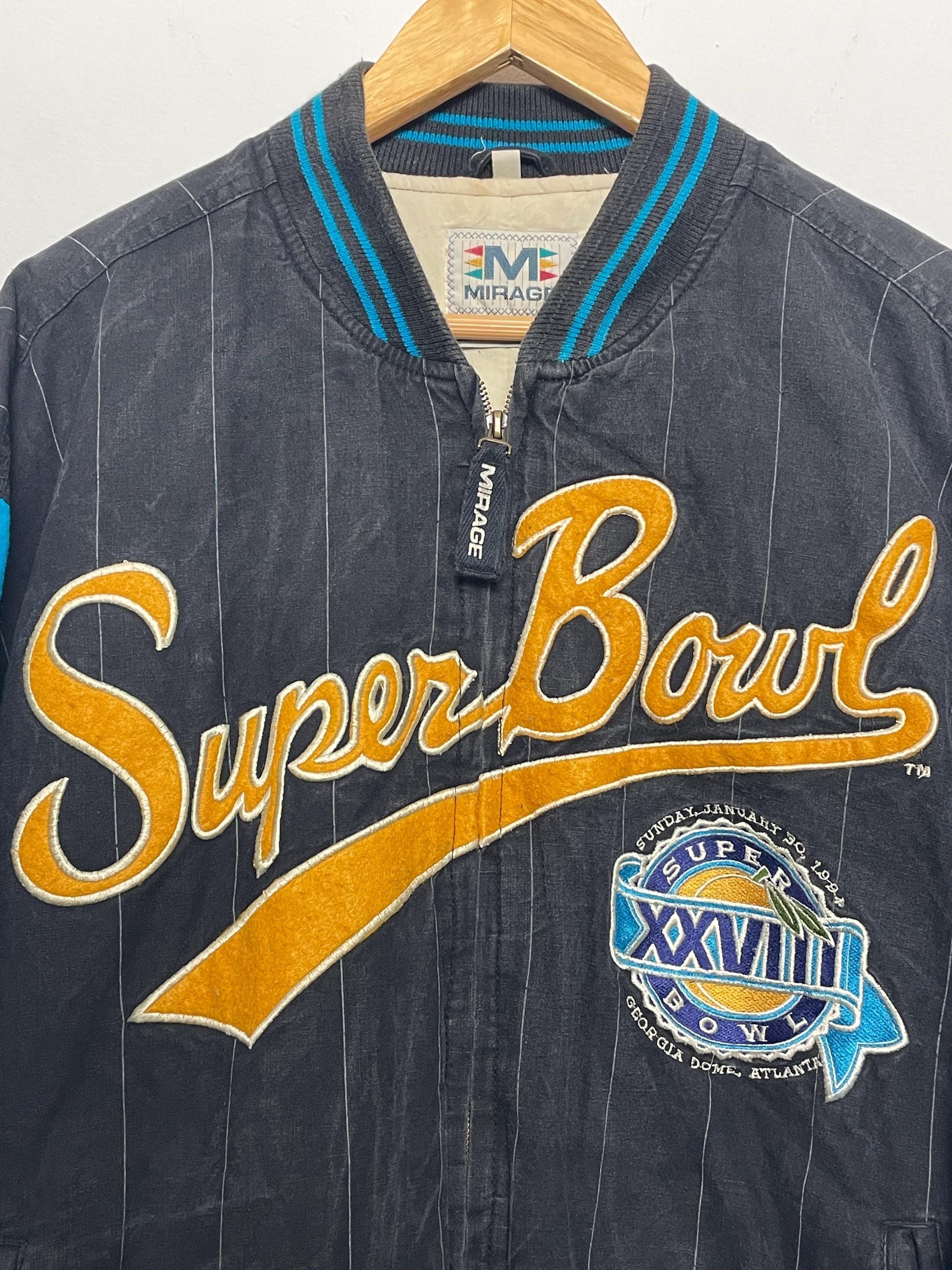 Vintage 1994 Mirage NFL Football Super Bowl XXVIII (28) Atlanta