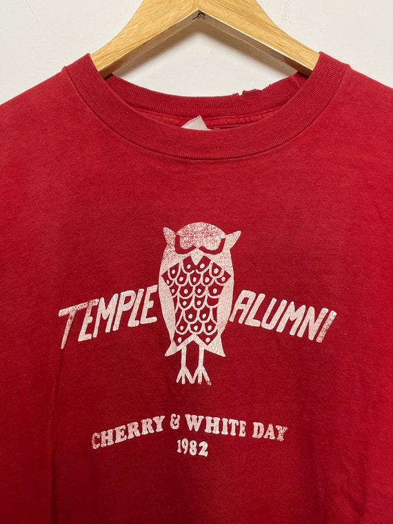 Vintage 1982 Temple University Owls Alumni Philad… - image 2