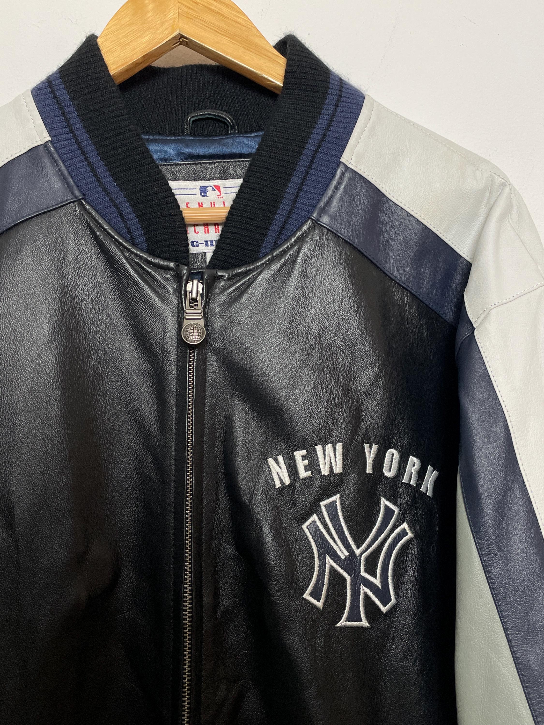90s Yankees レザージャケット hiphop bboy 90s STARTER 