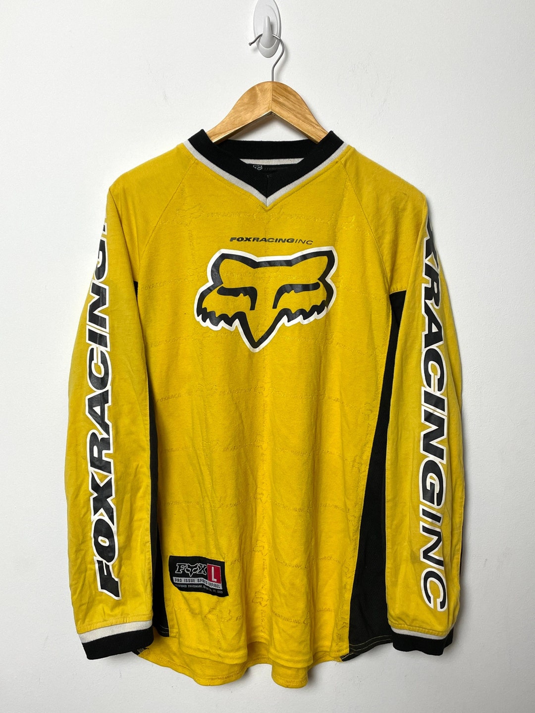 Vintage Y2K Early 2000s Fox Racing Motocross Spell Out Logo - Etsy