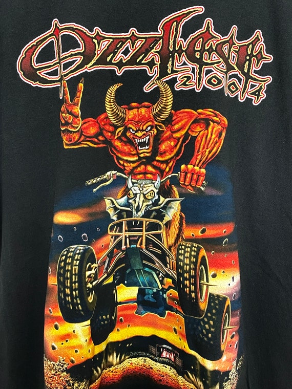 2000s Ozzfest Ozzy Osbourne Black Sabbath Graphic Festival 2000s Ozzfest Ozzy Osbourne Black Sabbath Graphic Festival