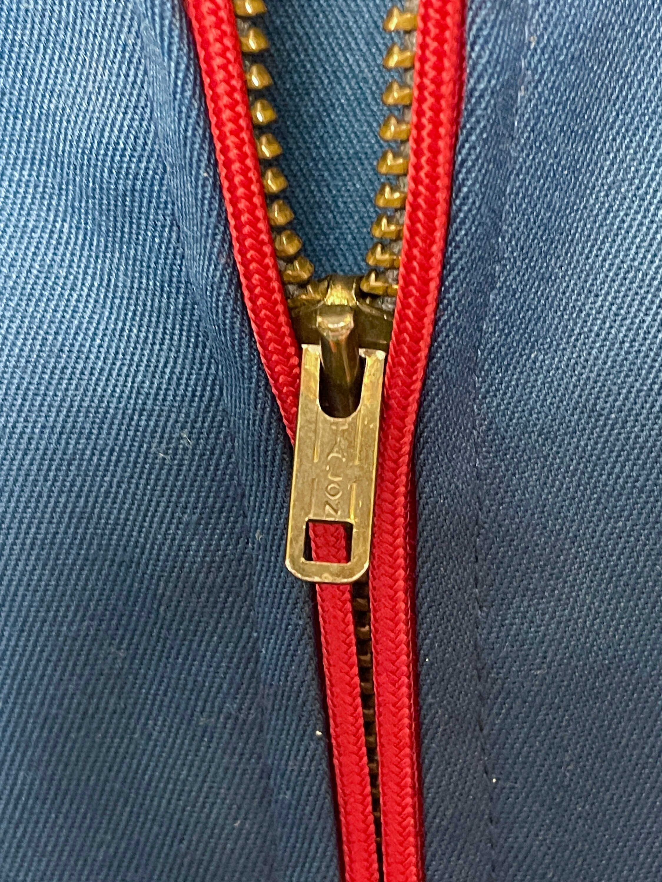 unitog ノーカラー ビンテージ ウール ニットTALON ZIP USED Vintage 1960s Citgo Fuels Talon Zipper Unitog Union Made Zip