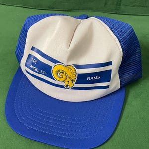 90s NFL ロサンゼルス ラムズ Vintage コーデュロイ キャップ